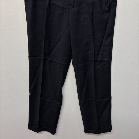 NWT Vintage Nautica Men Wool Cashmere Flannel Pants Size 32x32 Pleated D050 -11 - Picture 16 of 16